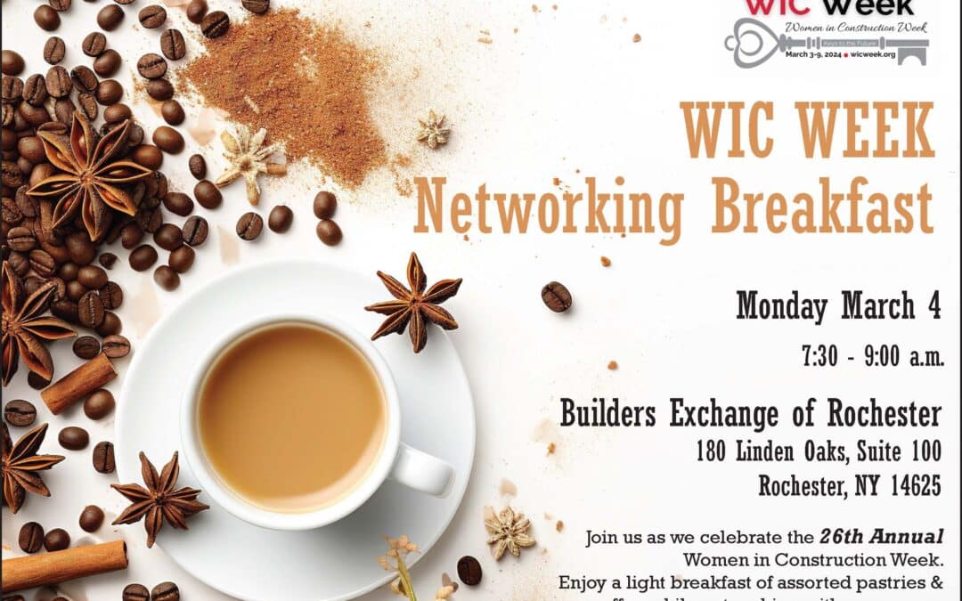 Networking Breakfast at Builders Exchange of Roc